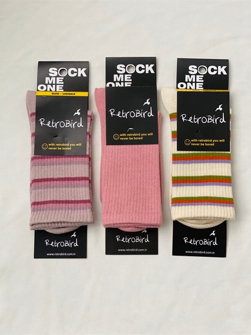 Set Of 3'S Unisex Sports Socks